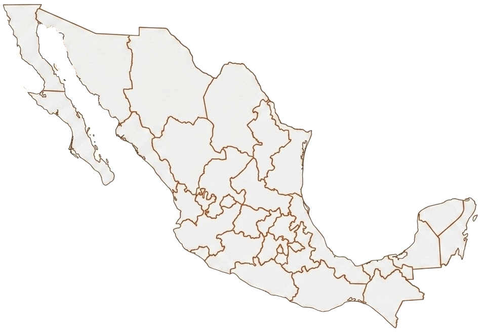 Mapa de cobertura en México